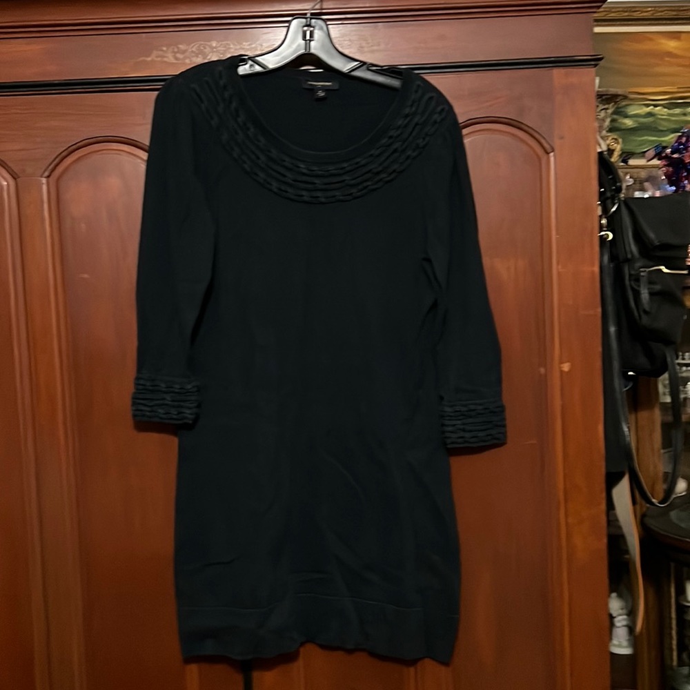 Banana Republic Black Sweater Dress Size Medium